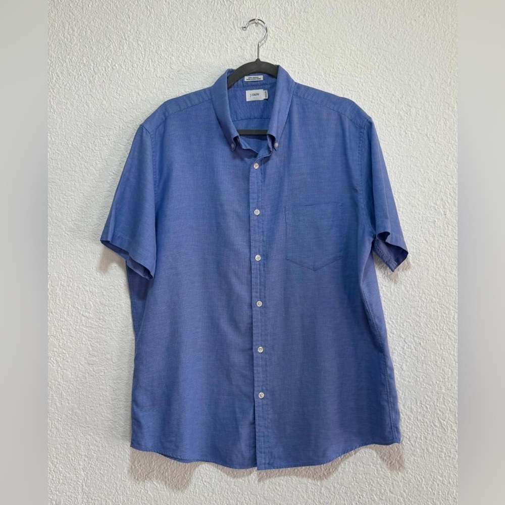 J. Crew Casual Blue Button Down Shirt